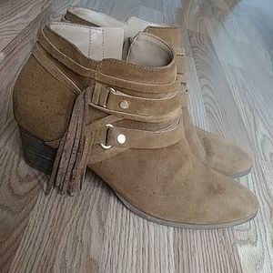 Suede Booties